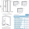 Cabine de douche Rectangulaire Kineprime Glass KINEDO