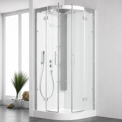 Cabine de douche 1/4 de rond Horizon R90 KINEDO