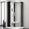 Cabine de douche 1/4 de rond Horizon R90 KINEDO