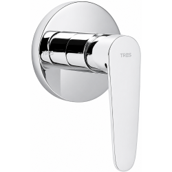 Mitigeur de douche encastré 1 voie Flat Tres Mitigeur de douche encastré 1 voie Flat Tres