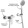 Mitigeur douche Flat Tres