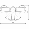 Mitigeur Douche EASY Sanindusa