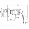 Mitigeur Douche EASY Sanindusa