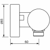 Mitigeur de douche SINGLE Sanindusa