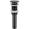 Ensemble mitigeur lavabo + bonde + colonne de douche Corbeau Kroos