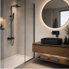 Ensemble Mitigeur encastré lavabo + Colonne de douche + Bonde Sirius Kroos