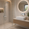 Ensemble Mitigeur encastré lavabo + Colonne de douche + Bonde Sirius Kroos