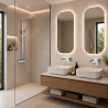Ensemble 2 Mitigeurs encastrés lavabo + Colonne de douche + 2 Bondes Sirius Kroos