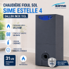 Chaudière fioul 31 kw SIME Estelle 4 Ballon inox 110L