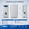 Chaudière fioul 31 kw SIME Estelle 4 Ballon inox 110L