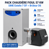 Pack chaudière fioul 48 kw SIME Estelle 7 OF ERP + Brûleur D6