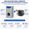 Pack chaudière fioul 48 kw SIME Estelle 7 OF ERP + Brûleur D6