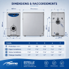 Pack chaudière fioul 48 kw SIME Estelle 7 OF ERP + Brûleur D6