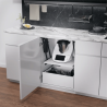 Système relevant pour robot de cuisine - ferrure de table relevable (sans étagère)