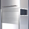 Rideau coulissant H. 140 cm recoupable - pour meuble 60 à 90 cm