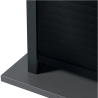 Rideau coulissant H. 140 cm recoupable - pour meuble 60 à 90 cm