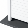 Rideau coulissant H. 140 cm recoupable - pour meuble 60 à 90 cm