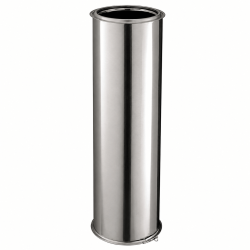 Tuyau Poujoulat Inox-Galva D 150 Lg 100 cm