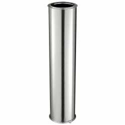 Tuyau Poujoulat Inox-Galva D 150 Lg 133 cm