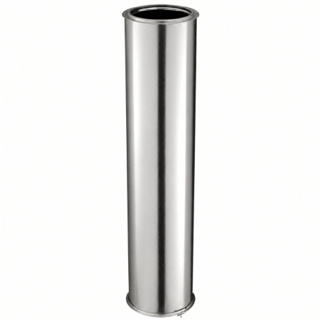 Tuyau Poujoulat Inox-Galva D 230 Lg 133 cm