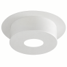 Plaque de finition pour conduit Inox-Galva D 150 Blanc