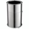 Elément réglable D 230 de 45 à 35 cm Poujoulat ER Inox - Galva