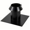 Solin Inox toit plat avec collerette SIO...TZ Therminox Poujoulat TI