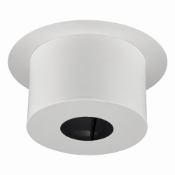 Plaque de finition pour conduit Inox-Galva D 150 H 22 Poujoulat Plaque de finition pour conduit Inox-Galva D 150 H 22 Poujoulat