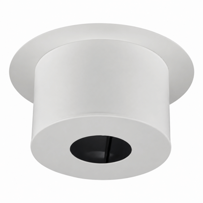 Plaque de finition pour conduit Inox-Galva D 150 H 22 Poujoulat