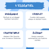 Pack WC suspendu - cuvette sans bride + bâti support + abattant - Sanindusa