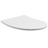 Pack WC suspendu - cuvette sans bride + bâti support + abattant - Sanindusa