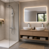 Ensemble 2 Mitigeurs rehausse lavabo + Colonne de douche + 2 Bondes Sirius Kroos