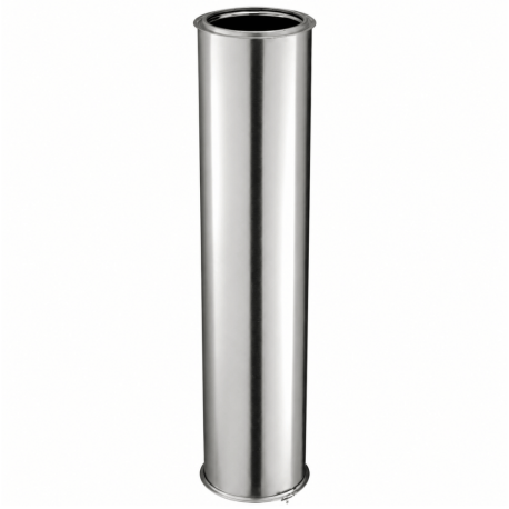 Tuyau Poujoulat Inox-Inox D 180 Lg 133cm