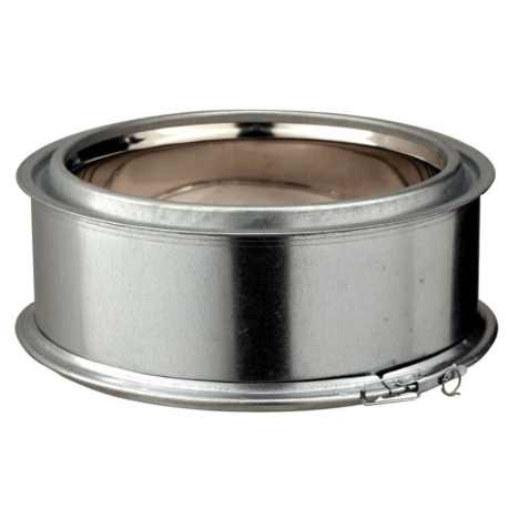 Tuyau Poujoulat Inox-Galva D 180 Lg 10 cm