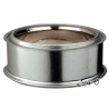 Tuyau Poujoulat Inox-Galva D 180 Lg 10 cm