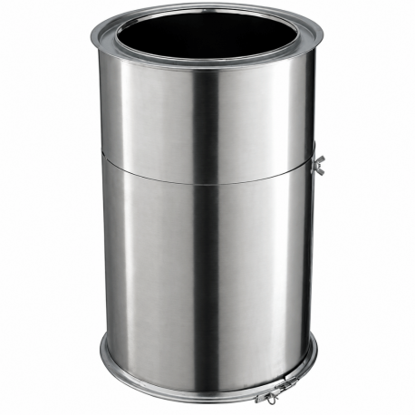 Elément réglable D 200 de 45 à 35 cm Poujoulat ER Inox - Galva