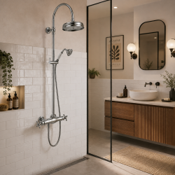 Colonne de douche thermostatique PARIGI Ondyna