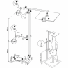 Colonne de douche thermostatique Carré XXL VALENTIN