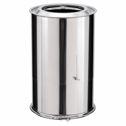 Tuyau Poujoulat Inox-Inox D 230 Réglable de Lg 35 à 45 cm