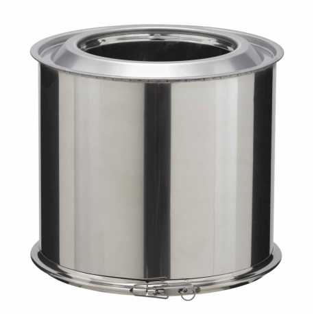 Tuyau Poujoulat Inox-Inox D 150 Lg 25cm