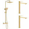 Ensemble mitigeur lavabo + Colonne de douche Figaro