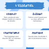 Ensemble mitigeur lavabo + Colonne de douche Figaro