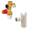 Pack Chauffe eau électrique Stéatis stable au sol 200 Litres THERMOR + Groupe de sécurité 3/4" + Siphon de groupe
