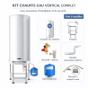 Pack tout compris chauffe eau électrique 200 L Sagéo stéatite ARISTON