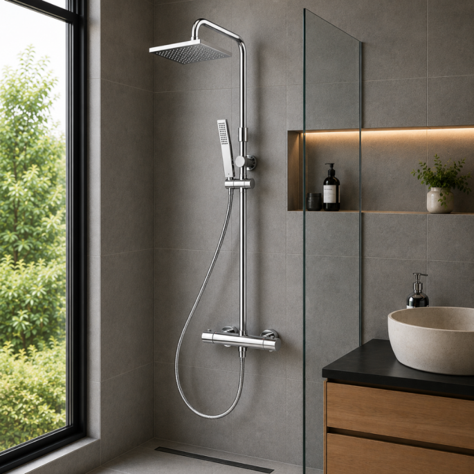 Colonne de douche équipée Easy 2 de Novellini