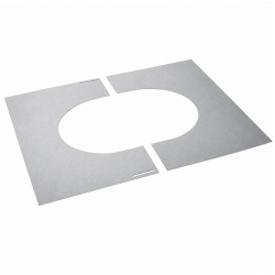 Plaque de propreté pour pente de toit 0/10° Galva Plaque de propreté pour pente de toit 0/10° Galva