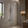Colonne de douche thermostatique Flat TRES