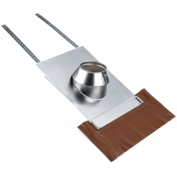 Té isolé Poujoulat Inox-Inox D 155 90°