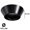 Finition plafond DECO+ Hauteur 22 cm Therminox ZI Poujoulat