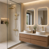 Ensemble 2 mitigeurs lavabo + Colonne de douche Figaro
